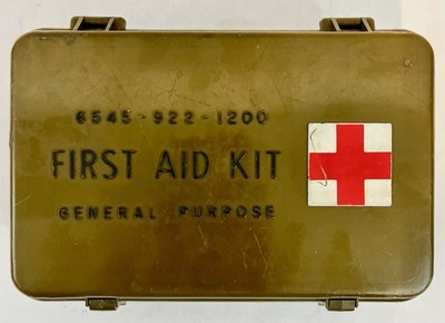 U.S Military First Aid Kit Box 6545-922-1200 Army Green - MOST