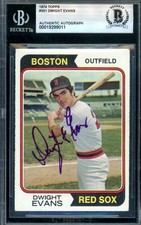 Top 10 Dwight Evans Baseball Cards 22