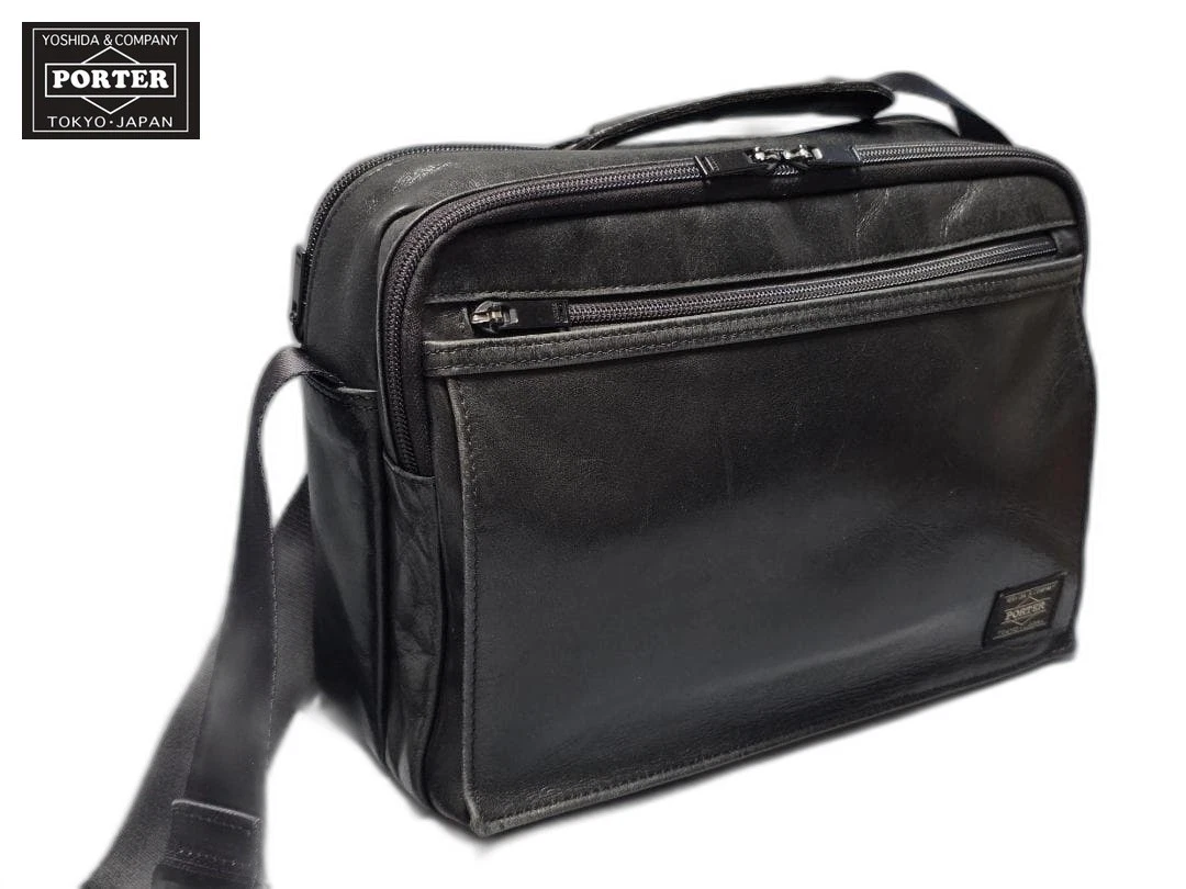 Yoshida & Co. Black Leather Yoshida & Co. Bags for Men for sale | eBay