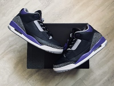 Air Jordan 3 Court Purple - Size 13