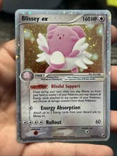Pokemon TCG Blissey ex 101/115 EX Unseen Forces 2005 Holo Rare- LP on eBay