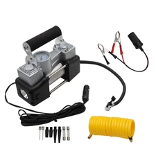 Portable Heavy Duty Air Compressor Car Tire Inflator Electric Pump Auto 12V