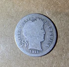 1911 P Barber Dime X107