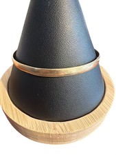 Vintage 10K Gold Bangle Bracelet 3/16