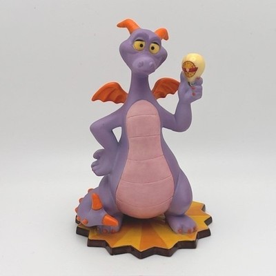 Disney Parks Figment Dragon Figurine Epcot Journey Into Imagination Lightbulb