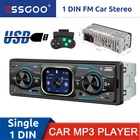 Single DIN Car Stereo Radio Bluetooth FM/USB/AUX MP3 Player In-dash TouchScreen