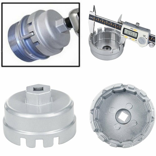 Universal Cartridge Oil Filter Wrench Tool 64mm 14 Flute For Toyota RAV4