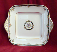 Wedgwood Osborne Square-Handled Cake Plate R4699