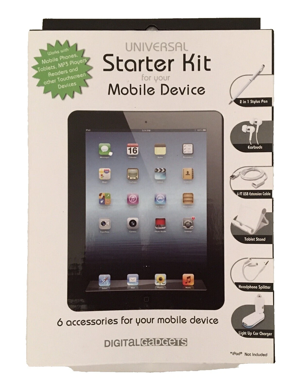 Cargadores de Coche paquetes de accesorios para Universal