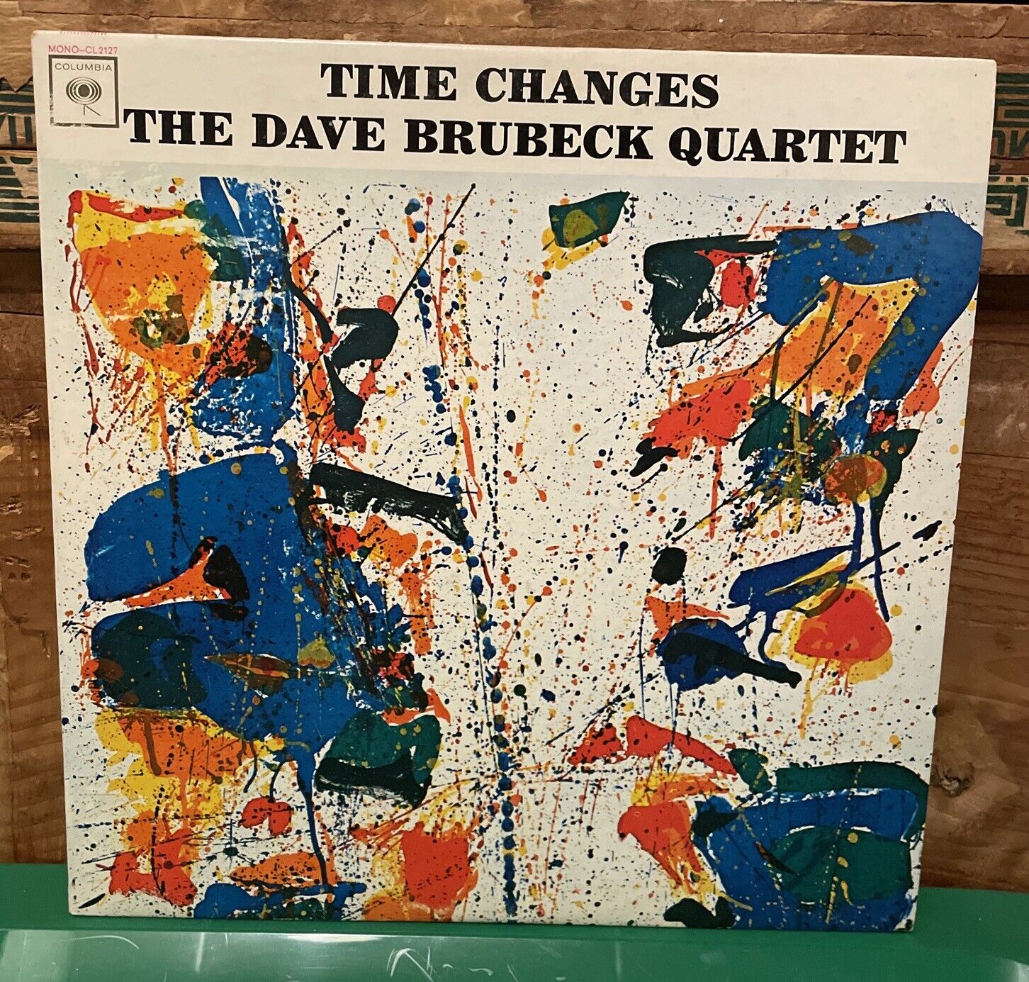 The Dave Brubeck Quartet Time Changes Lp Mono Cl2127