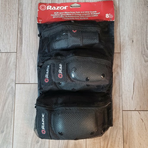 Razor Knee & Elbow Pads Scooter Skateboard Rollerblades Bicycle 8