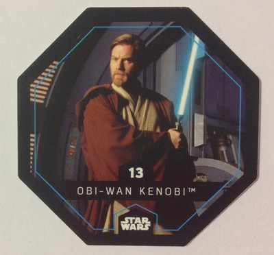 STAR WARS Token 13 OBI-WAN KENOBI Cosmic Shells E.Leclerc Collector Image