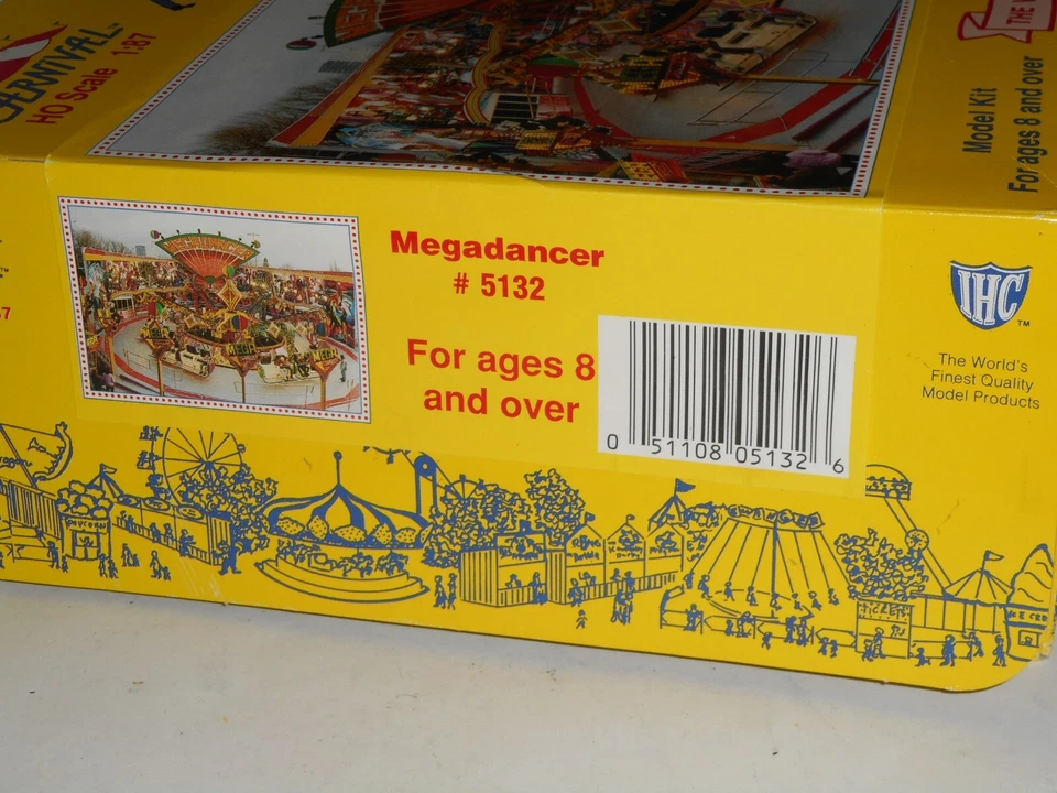 IHC Carnival Megadancer #5132 Funfair & Circus kit.New. Assembly req'd.HO Scale - Image 2 of 4