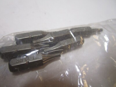 T-10 Torx  1/4''Hex 1''OAL Rock River  Insert Bit QTY 6