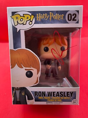 RUPERT GRINT signed Autogramm Funko Pop HARRY POTTER in Person autograph ACOA