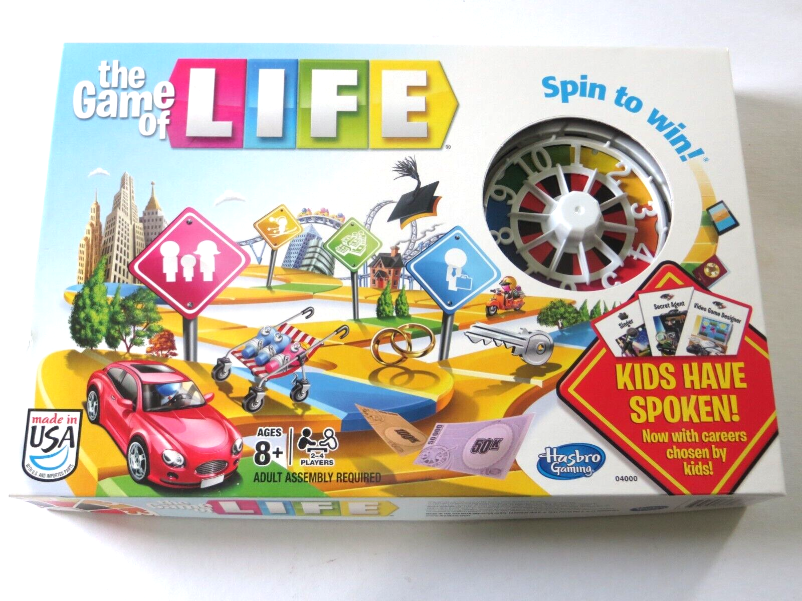 Hasbro The Game of Life Board Game (04000) for sale online