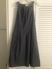 Nine West Black White Polka Dot, Size 10/12.