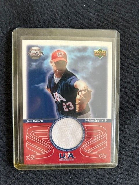 Jon Rauch  Certified Game Used Jersey Card (Inventory #A)