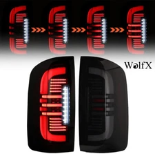 LED Tail Lights Sequential For 2015-2022 Chevy Colorado Smoke Lamps Replacement