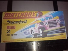 Matchbox -  No2   Jeep Hot Rod - Replica / Copy Box 