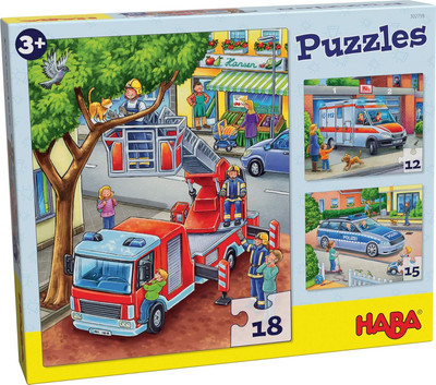 HABA 302759 - Puzzle Polizei