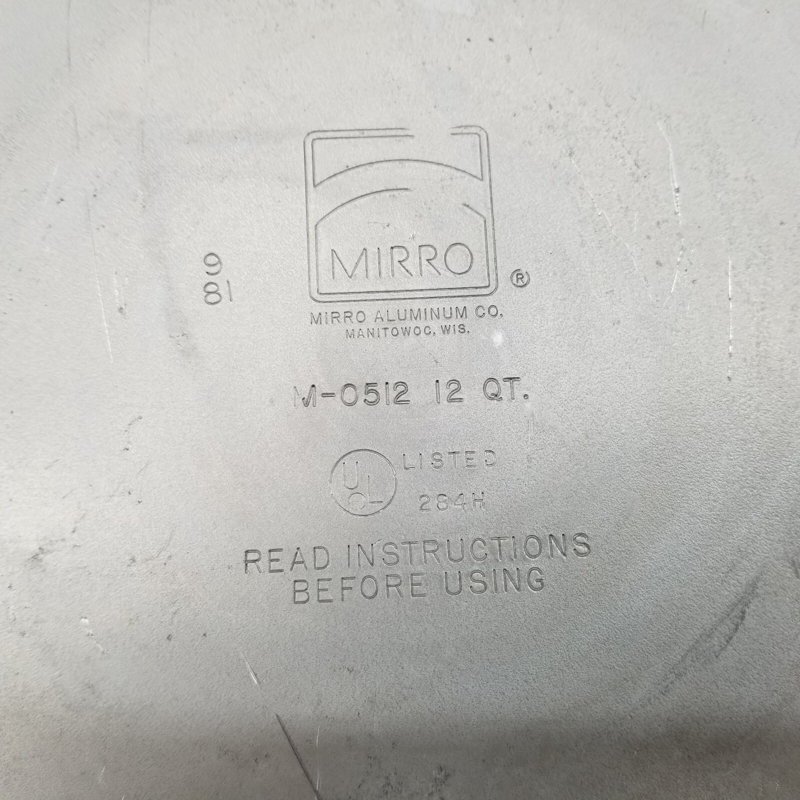 Mirro 12 Qt. Aluminum Pressure Cooker Canner w/Trivet & Gasket M0512