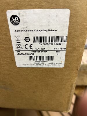 1608S6V480K  I-Sense 6-Channel Voltage Sag Detector