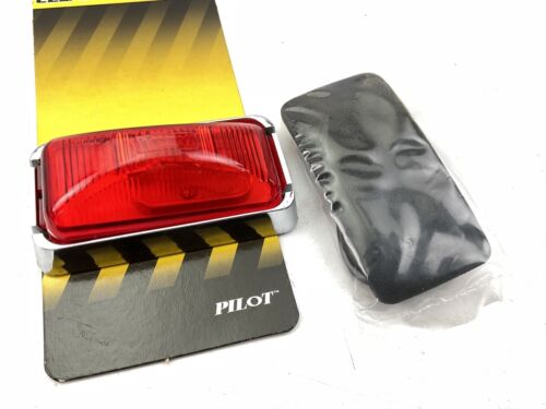 Pilot NV5027R Side Marker Light, Red Surface Mount - 7/8" X 2-1/2" X 1-1/4" - Picture 1 of 4