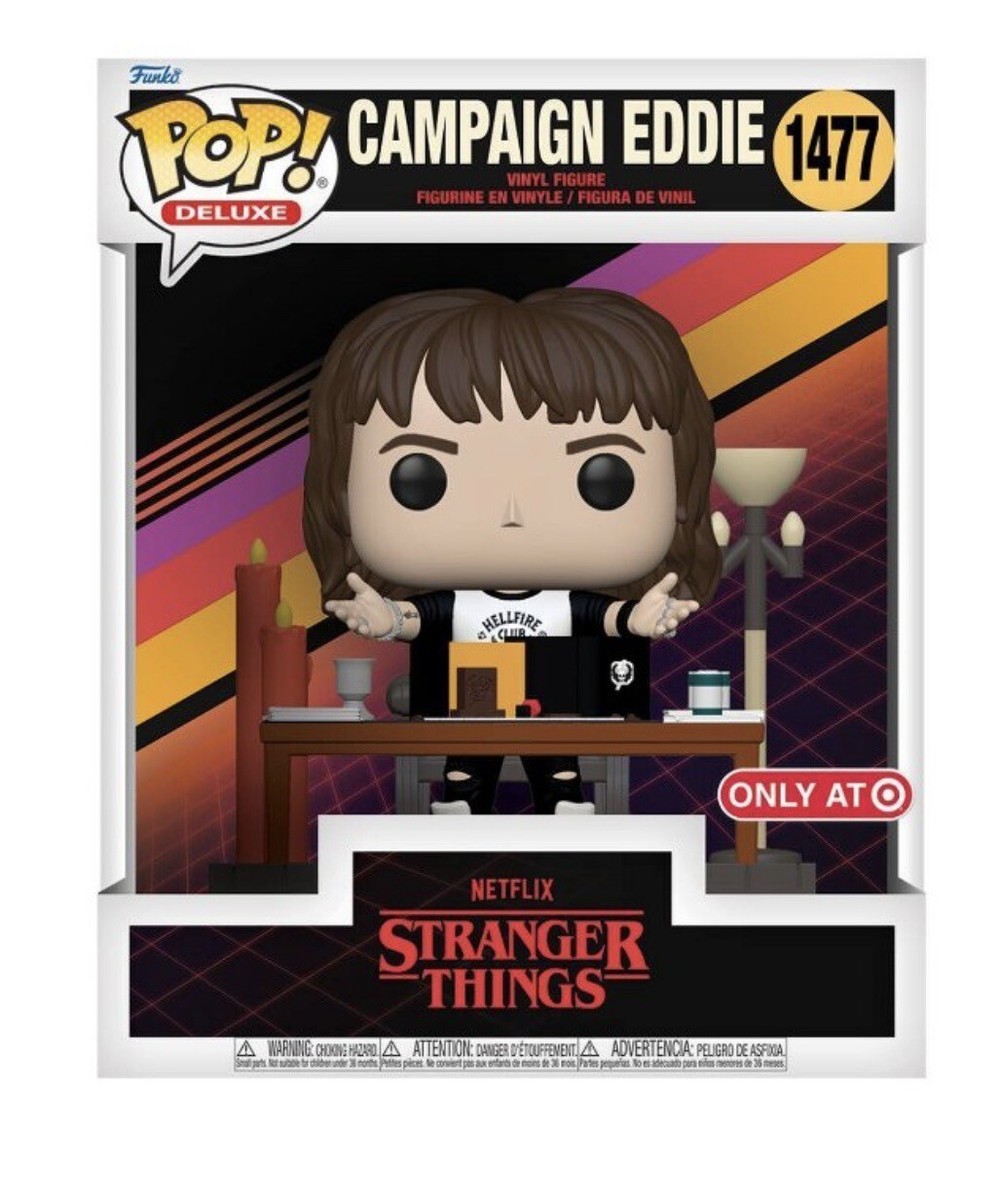 Funko Pop Deluxe Stranger Things Campaign Eddie #1477 target