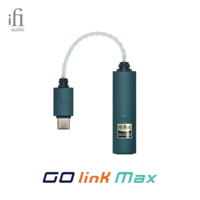 iFi GO link Max Portable USB Balanced DAC Headphone Amplifier Dongle Dynamic Ran
