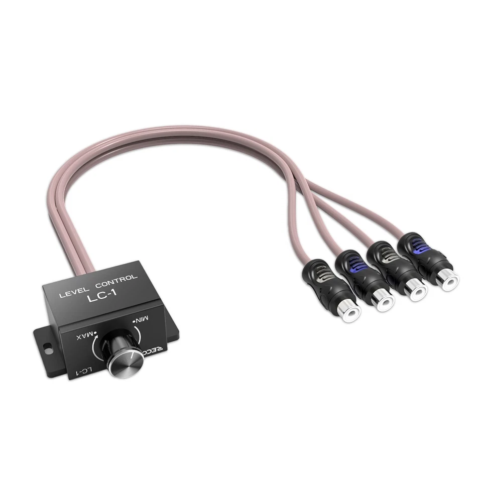Recoil LC1 RCA Controller for Car Audio Amplifier Bass Boost Volume Knob - Image 2 of 4