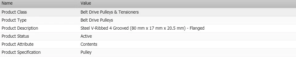 Puertas de polea de correa de transmisión para Nissan Quest V6-3,0 L 1993-1998 Foto 2 de 4