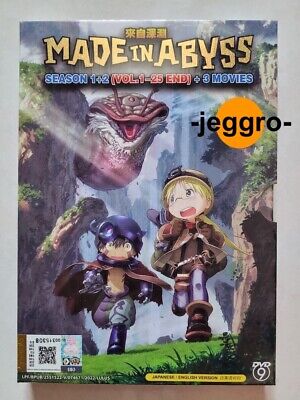 MADE IN ABYSS (SEASON 1+2) - ANIME TV SERIES DVD (1-25 EPS + 3