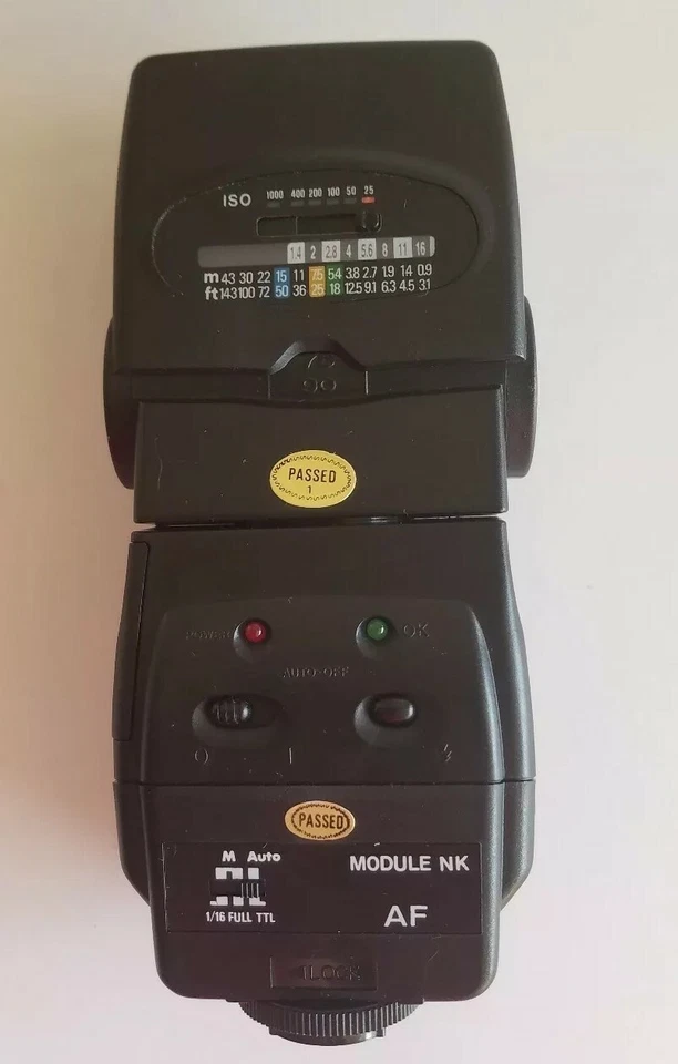 FLASH PROMASTER FTD 5500 SWIVEL BOUNCE CAMERA FLASH SHOE MOUNT MANUAL AUTO TTL - Image 3 of 4