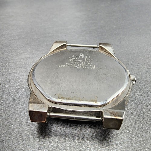 Seiko ALBA AKA Watch Men 42mm Black Dial Steel Date Oval V742-5A00 New Battery - Picture 10 of 11