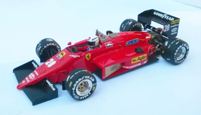 Ostorero Ferrari 156/85 - Rene Arnoux - 1985 Brazil GP 1/32 Slot Car ODG 191