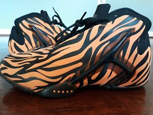Nike Zoom Hyperflight Premium TIGER PRM orange black safari basketball shoes 8.5 | eBay