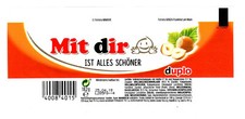 Duplo Umhüllung Verpackung "mit Dir" (d 105)