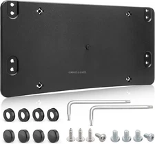 Rear License Plate Mounting Bracket Tag Holder For Mercedes-Benz GLS GLA GLC GLE