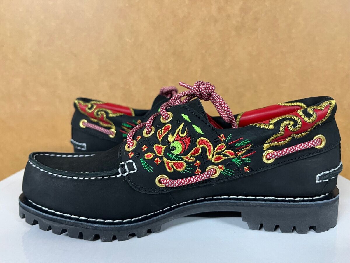 Timberland x CLOT Collab Womens Authentic Boat Shoe 3 Eye Timberland x CLOT Collab Womens Authentic Boat Shoe 3 Eye