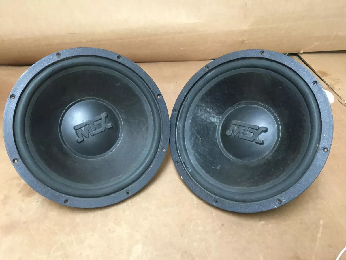 LOT OF TWO MTX THUNDER 3000 12