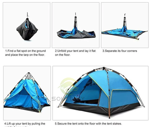 2 Person 2 Season Automatic Popup Mount Denali Tent 1.0 - Picture 11 of 11