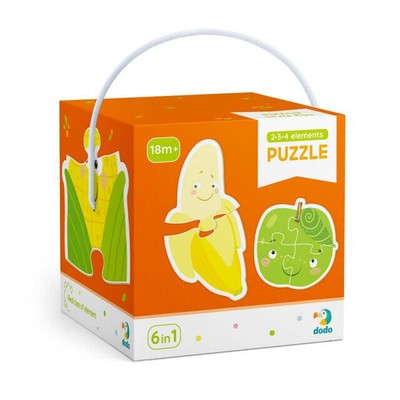 Puzzle 6w1. DODO. Owoce i warzywa