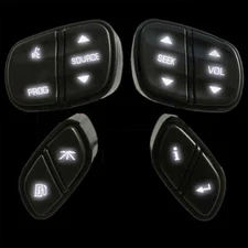 4X Steering Wheel Control Switch Button for Chevy Silverado Suburban Tahoe Yukon