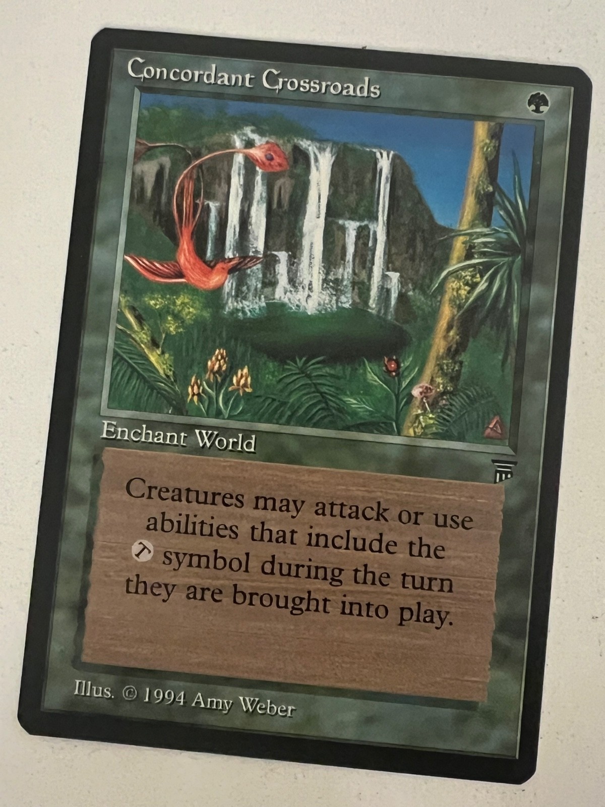 Magic the Gathering MTG Legends Concordant Crossroads NM  (Beta Bob)