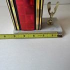 Vintage Golf Trophy Most Honest Golfer White Carrara Marble Base  — photo 10