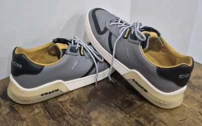 COACH Men's Citysole Court Sneaker HEATHER GREY G5412 Size 11D Shoes Casual 