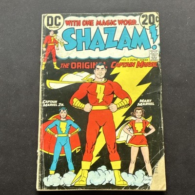 DC Comics Shazam! #3 1973 Captain Marvel Comic Book Bronze Age
