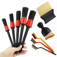 10pcs Auto Car Detailing Brush Set,Car Interior Cleaning Kit,Including 5pcs C...