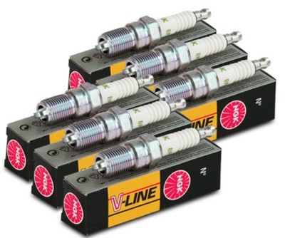 6x ORIGINAL NGK ZÜNDKERZEN BMW E21 E30 E12 HYUNDAI RENAULT 2364 BP5E V-LINE 8